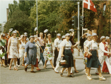 Indmarch i Vejle 1977